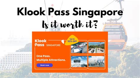 klook singapore multi attraction pass